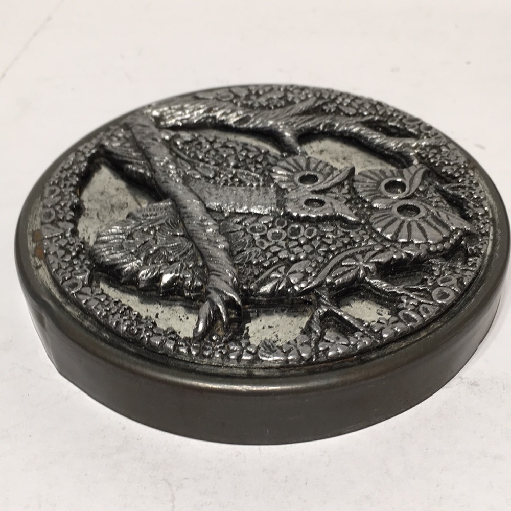 owl jewelry box vintage METZKE - Picture 13 of 16
